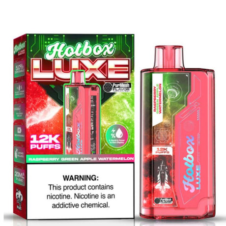 Raspberry Green Apple Watermelon Hotbox Luxe Flavors