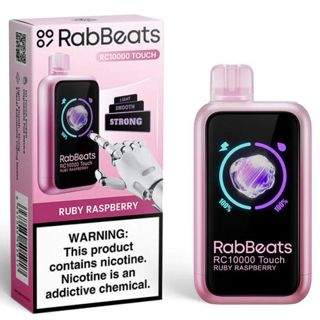 Ruby Raspberry RabBeats RC10000 TOUCH Vape