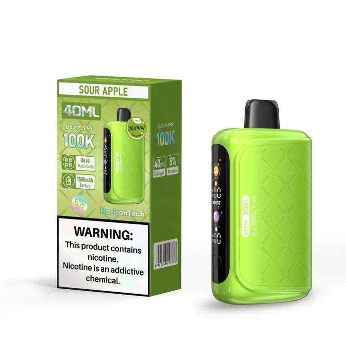 Sour Apple Horizontech 100K Flavor