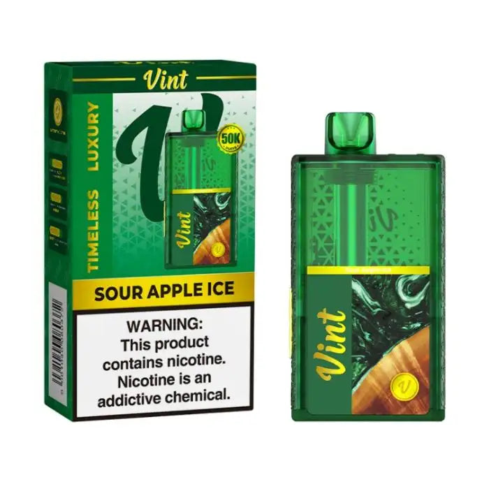 Sour Apple Ice Vint 50K Vape Flavor