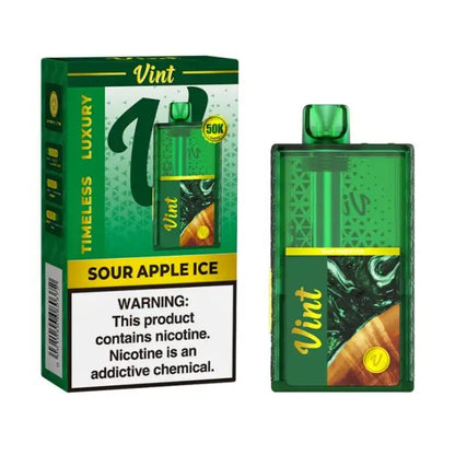 Sour Apple Ice Vint 50K Vape Flavor