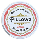 Sour Peach 3MG Pillowz Nicotine Pouches Flavor