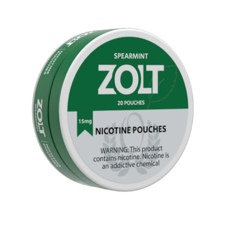 Spearmint ZOLT Nicotine Pouches