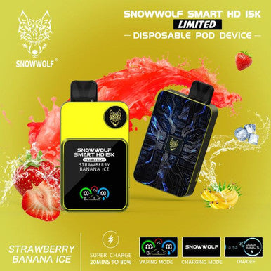 Strawberry Banana Ice SnowWolf Smart HD 15K