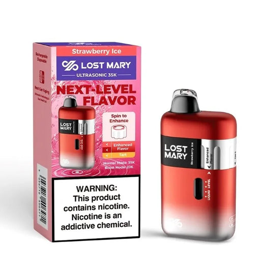 Strawberry Ice Lost Mary Ultrasonic 35K flavor