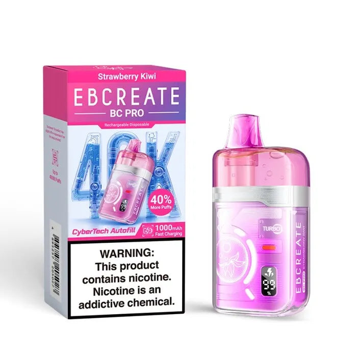 Strawberry Kiwi EBCREATE BC Pro 40K Flavor