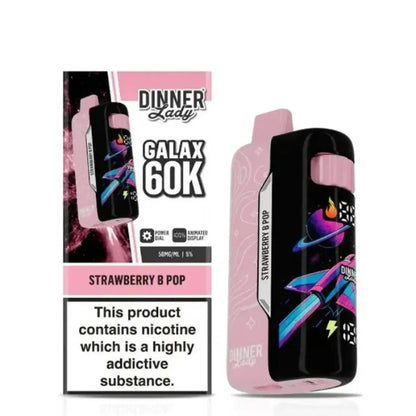 Strawberry Pop Dinner Lady Galax 60K Flavor