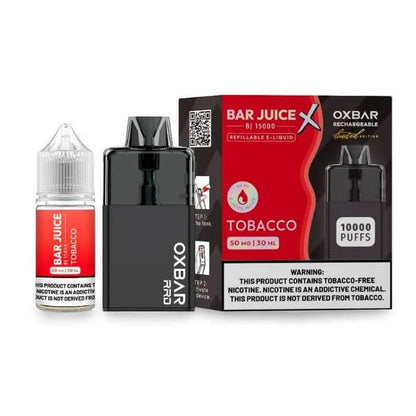 tobacco-oxbar-x-bar-juice-bj15000-rrd-refillable-pod-system