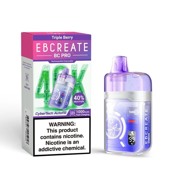 Triple Berry EBCREATE BC Pro 40K Flavor