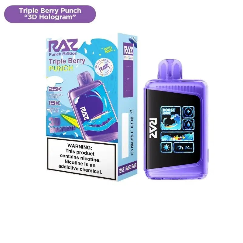 Triple Berry Punch RAZ LTX 3D 25k Hologram