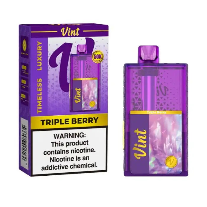 Triple Berry Vint 50K Vape Flavor