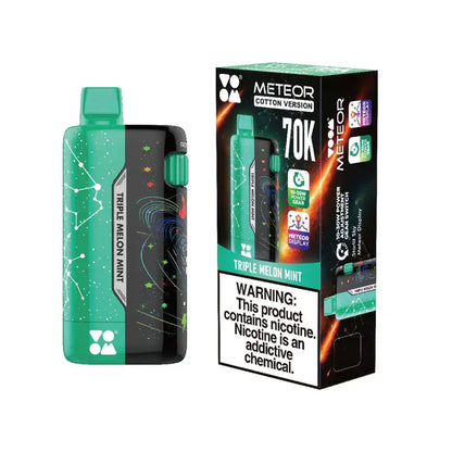 Triple Melon Mint Voom Meteor 70K Flavor