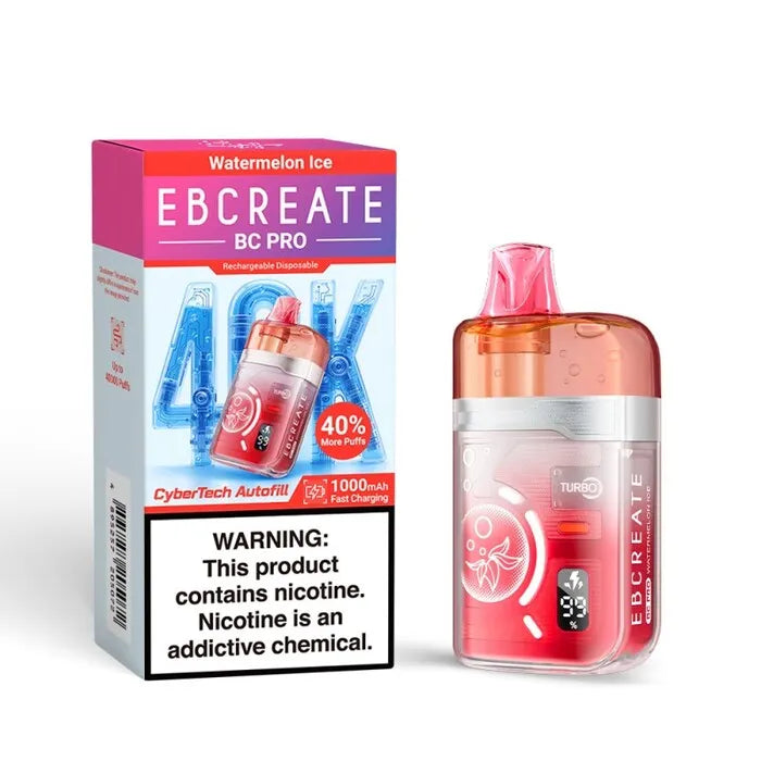Watermelon Ice EBCREATE BC Pro 40K Flavor