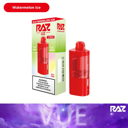 Watermelon Ice RAZ VUE 50K Pod Flavor