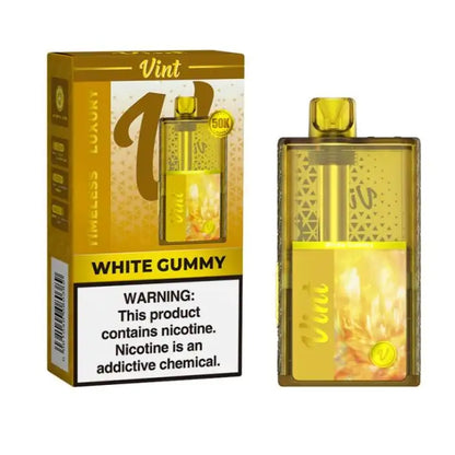 White Gummy Vint 50K Vape Flavor