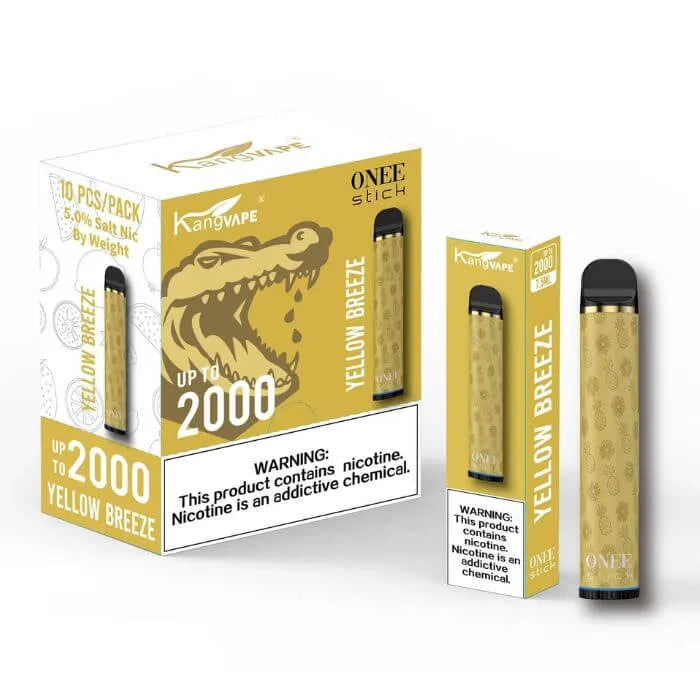 yellow-breeze-kangvape-2000-disposable-vape-pen-10-pack