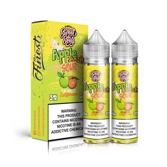 Apple Peach Sour E-Liquid by The Finest