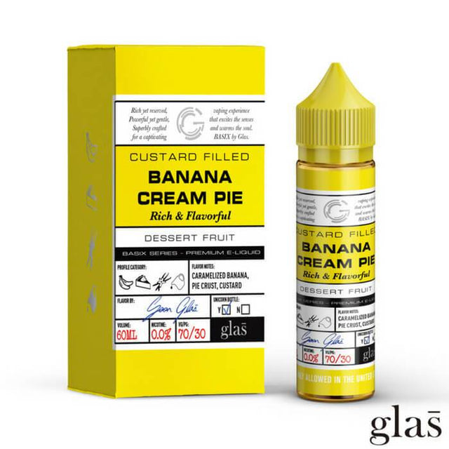 Banana Cream Pie by Glas Basix Series E-Liquid #1