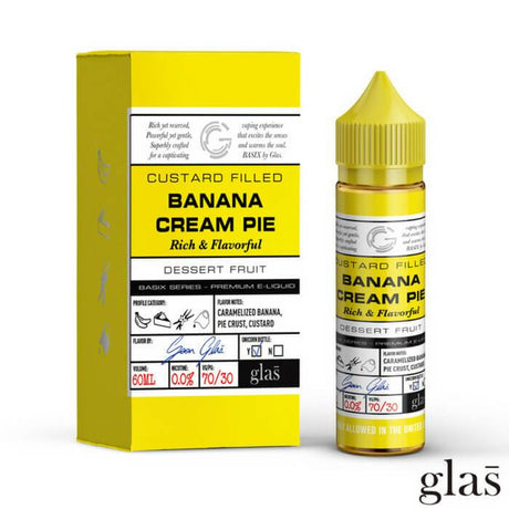 Banana Cream Pie by Glas Basix Series E-Liquid #1