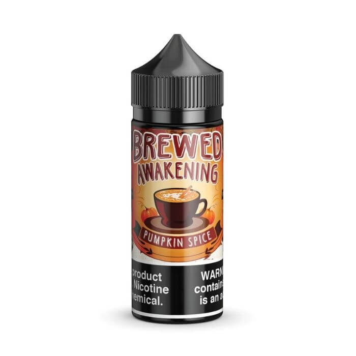 Brewed Awakening Pumpkin Spice E-Liquid by Caribbean Cloud Company