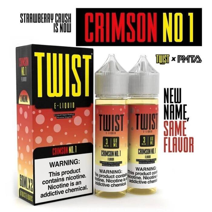 Crimson No. 1 (Strawberry Crush) E-Liquid by Twist E-Liquid