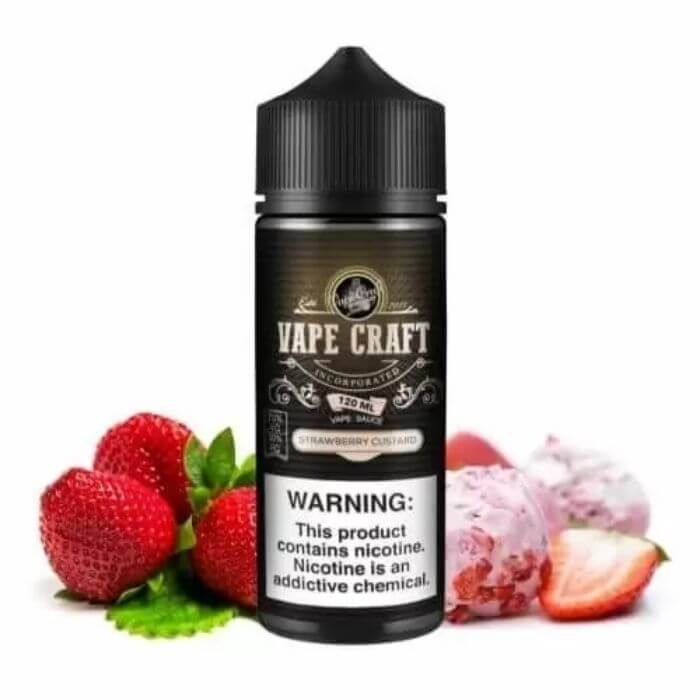 Strawberry Custard E-Liquid by Vape Craft