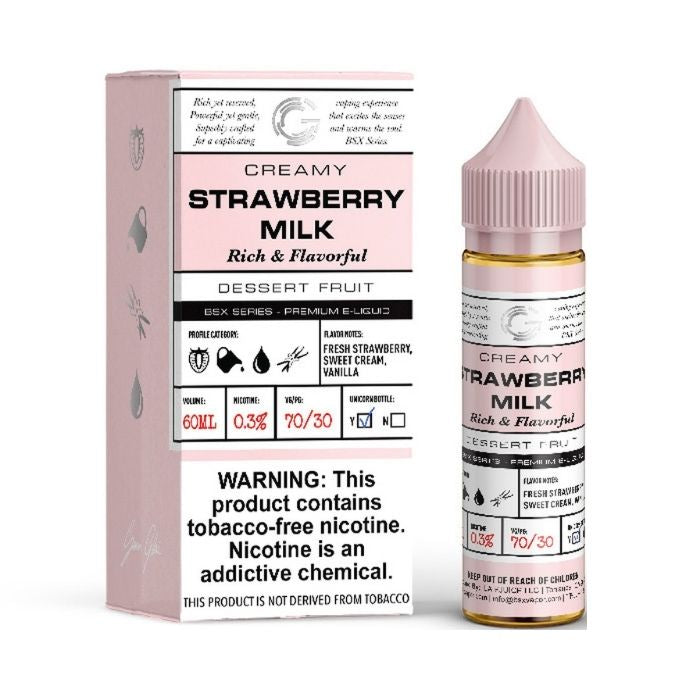 Strawberry Milk E-Liquid by BSX Vapor