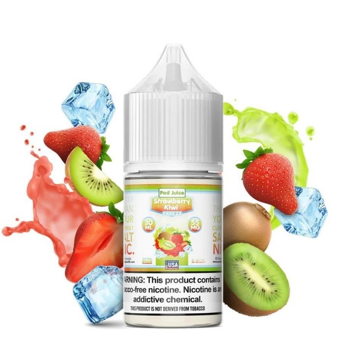 Strawberry Kiwi Freeze Nicotine Salt by Pod Juice