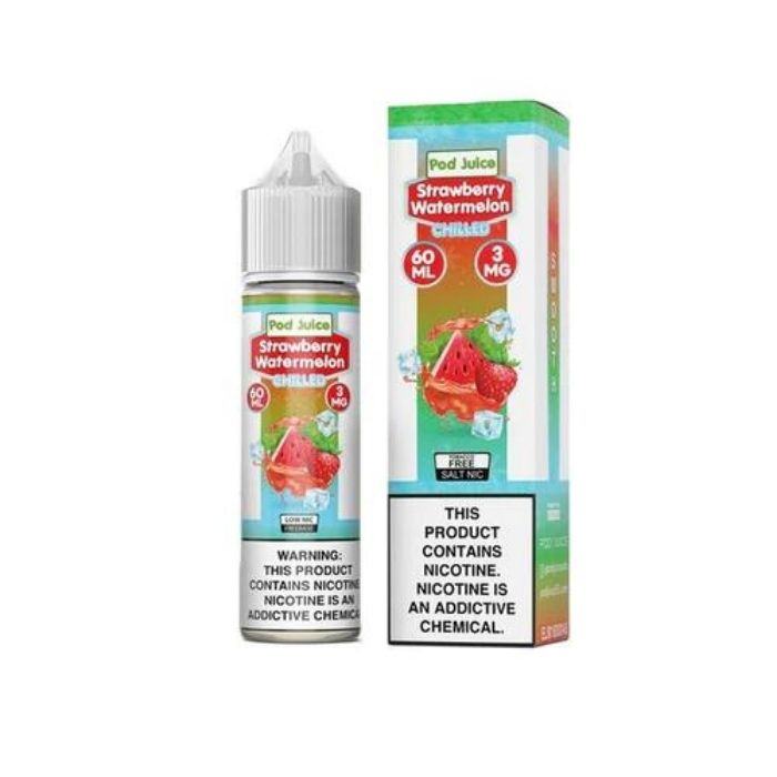 Strawberry Watermelon Chilled E-Liquid by Pod Juice