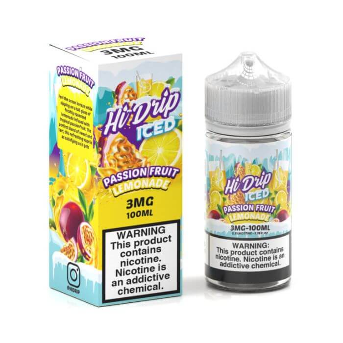 Passion Fruit Lemonade Ice E-Liquid by Hi-Drip