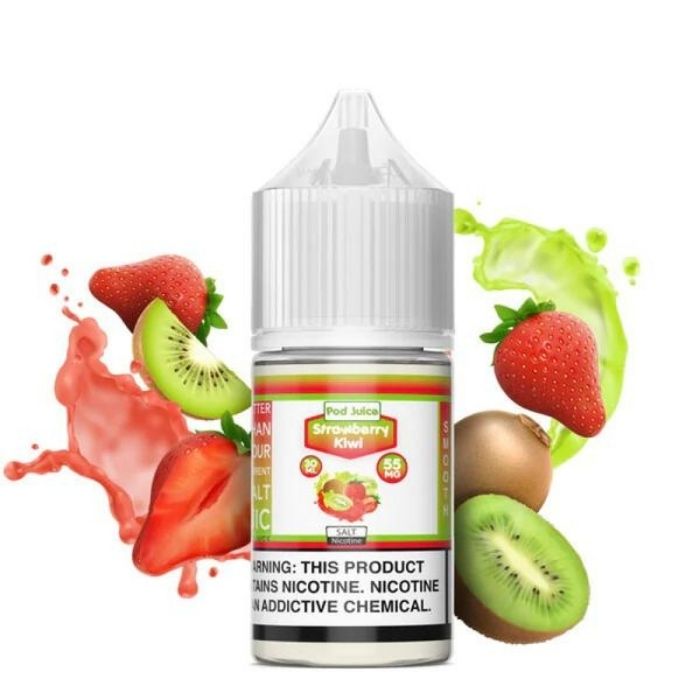 Strawberry Kiwi Nicotine Salt by Pod Juice