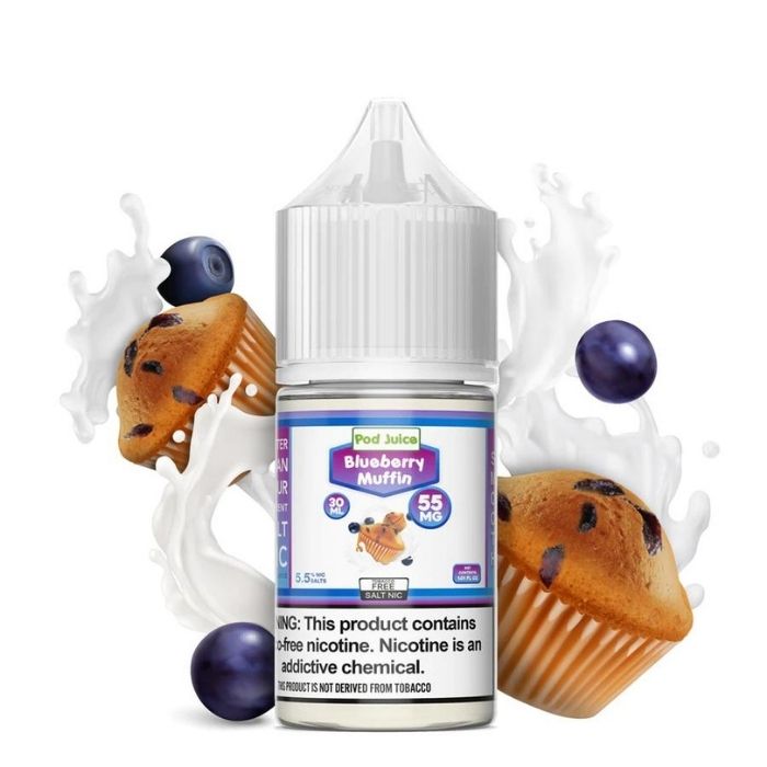 Blueberry Muffin Nicotine Salt by Pod Juice
