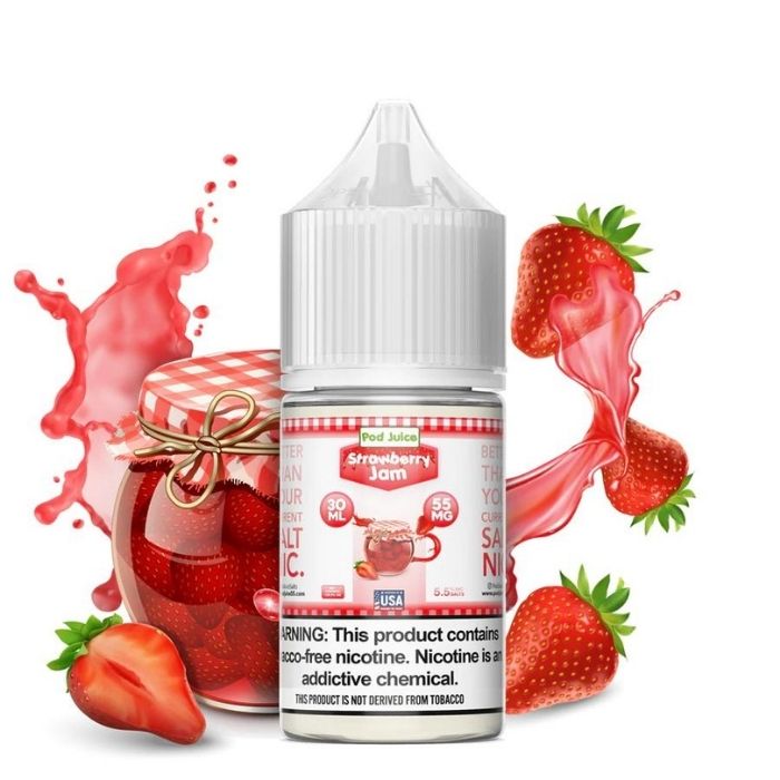 Strawberry Jam Nicotine Salt by Pod Juice