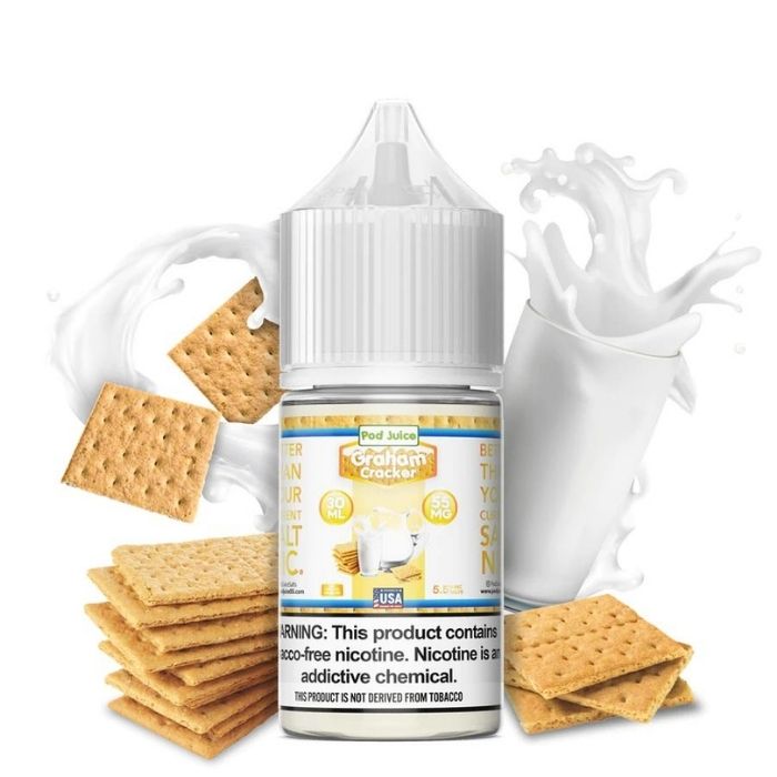 Graham Cracker Nicotine Salt by Pod Juice