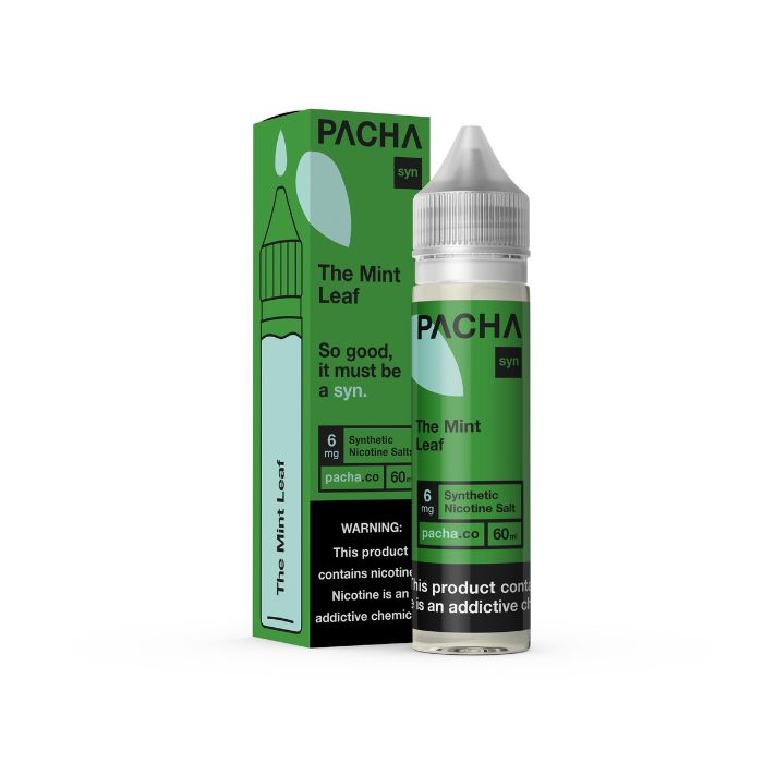 The Mint Leaf E-Liquid by Pacha Syn