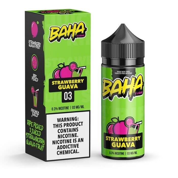 Strawberry Guava E-Liquid by Baha
