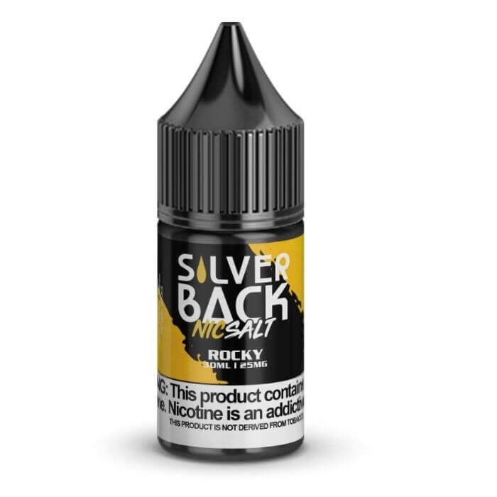 Rocky Nicotine Salt by Silverback Juice Co