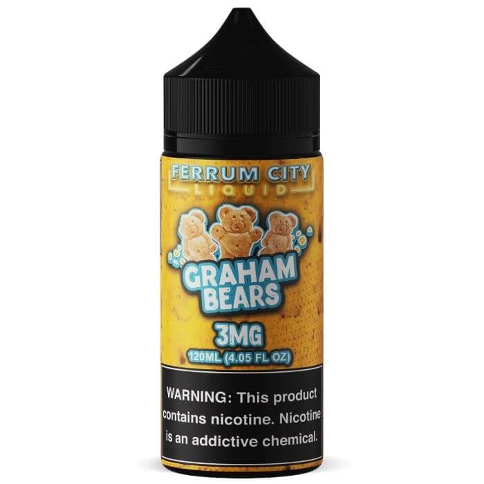 Angry Graham Bears E-Liquid by Ferrum City Liquid