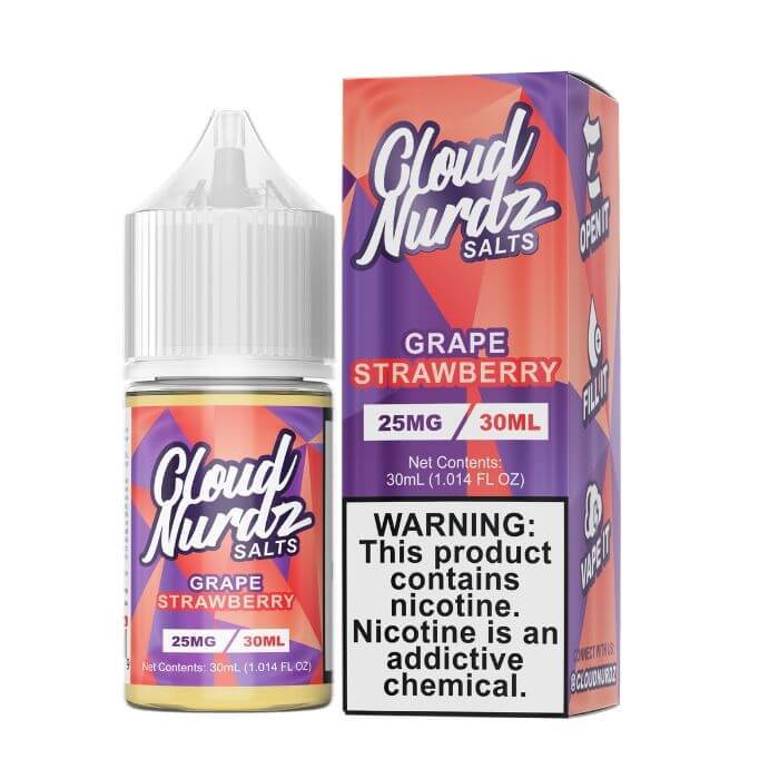 Grape Strawberry Nicotine Salt by Cloud Nurdz