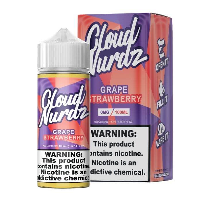 Grape Strawberry E-Liquid by Cloud Nurdz