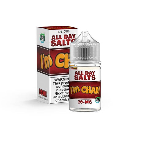 I'm Chad All Day Salts by VPN Liquids Premium E-Liquid #1
