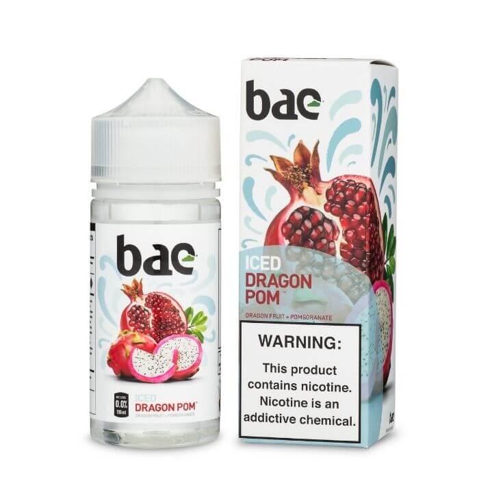 Iced Dragon Pomegranate E-Liquid by Bae Vapor