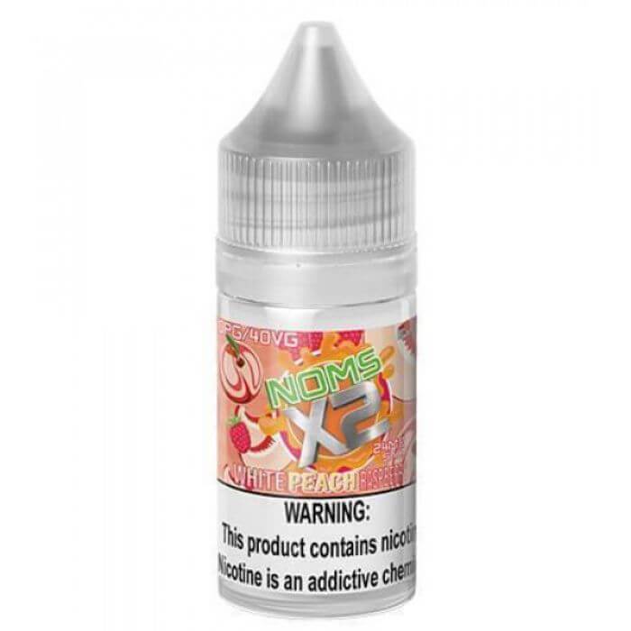 Noms X2 White Peach Raspberry by Nomenon Nicotine Salt E-Liquid