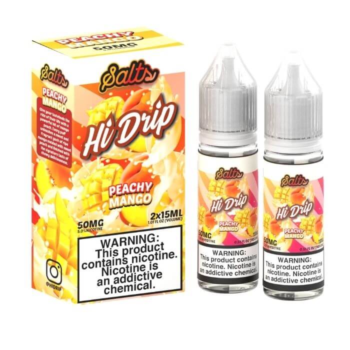Peachy Mango by Hi-Drip Nicotine Salt E-Liquid