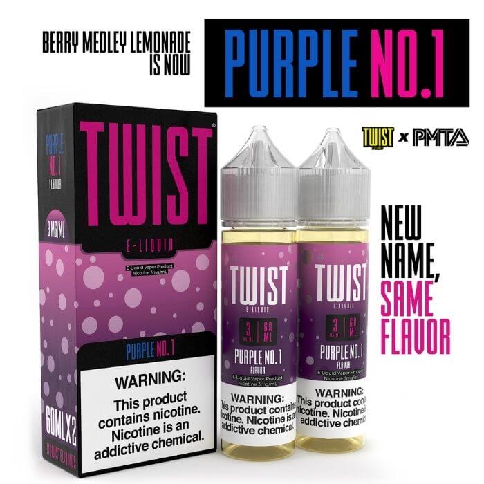 Purple No. 1 (Berry Medley Lemonade) E-Liquid by Twist E-Liquid