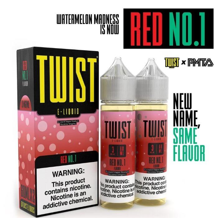 Red No. 1 (Watermelon Madness) E-Liquid by Twist E-Liquid