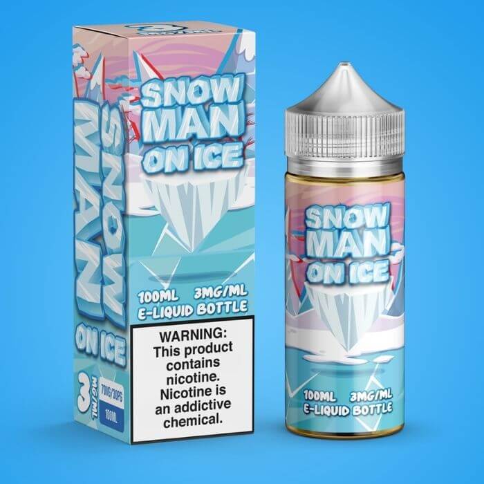 Snowman On Ice E-Liquid by Juice Man USA