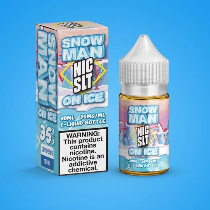Snowman On Ice Nicotine Salt by Juice Man USA