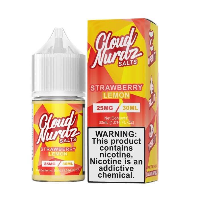 Strawberry Lemon Nicotine Salt by Cloud Nurdz