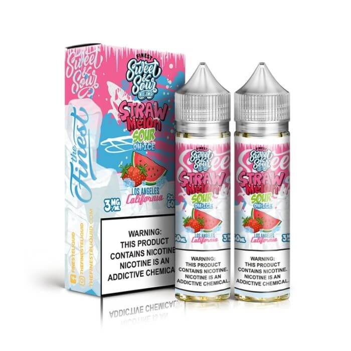 Strawmelon Sour on Ice E-Liquid by The Finest